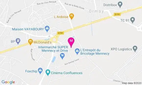 Localisation Dr Guillaume N