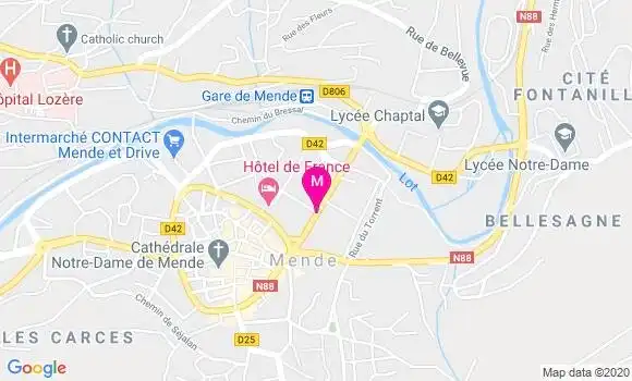 Localisation Dr Pierre Aldebert
