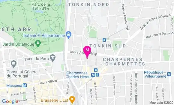 Localisation Dr Thierry Beuchot