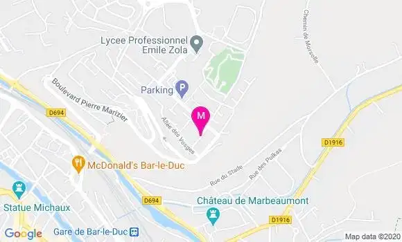 Localisation Dr Pierre Barbe