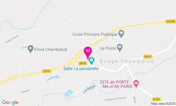 Localisation Dr Bernard Duperat
