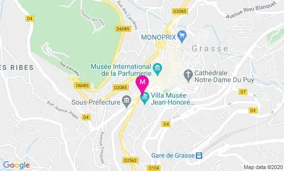 Localisation Dr Bernard Chabaud