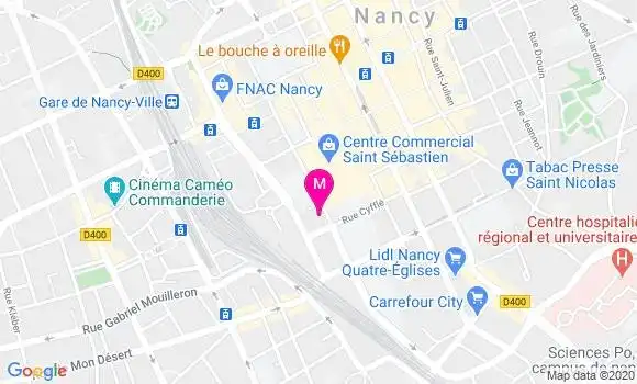 Localisation Dr Michel Algan