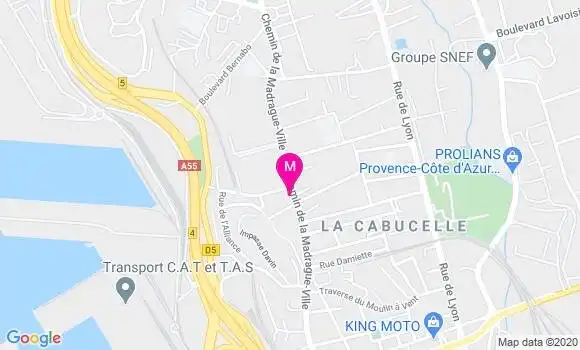 Localisation Dr Serge Boutboul