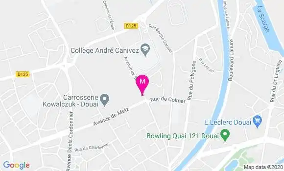 Localisation Dr Amaury Laurent