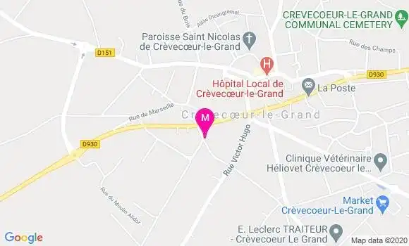 Localisation Dr Jacques Marie Lestienne