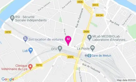 Localisation Dr Jean Marc Bellec