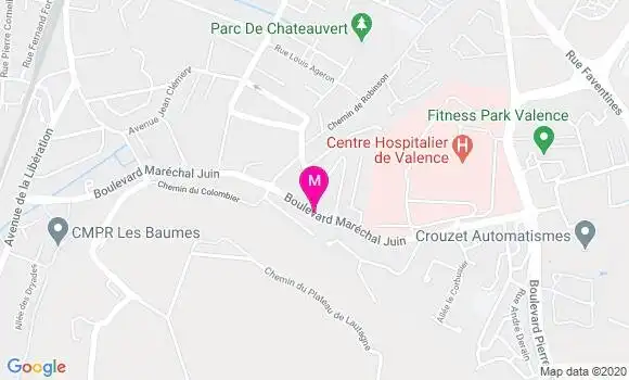 Localisation Dr Sebastien Clippe