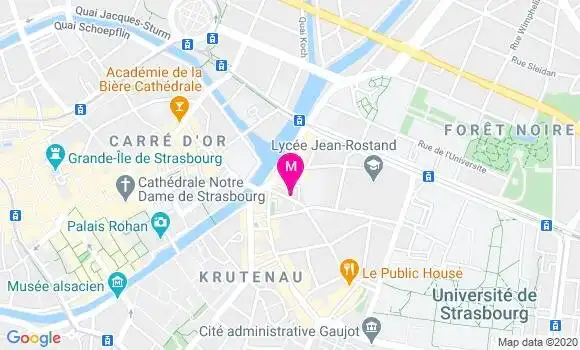 Localisation Dr Bertrand Ludes