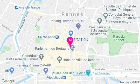 Localisation Dr Alain Rannou