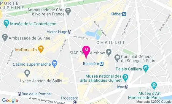 Localisation Dr Pascal Dureau