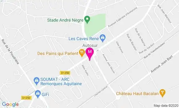 Localisation Dr Hugues Saint Amand