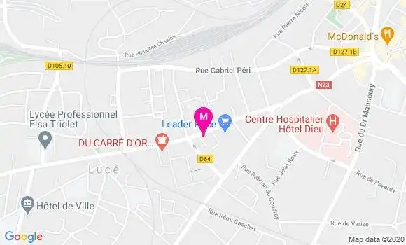 Localisation Dr Luc Le Jeune