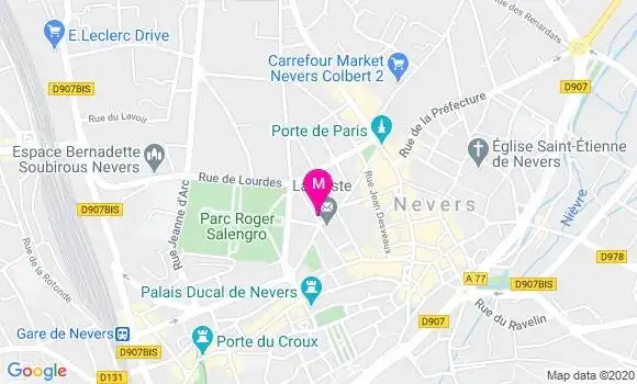 Localisation Dr Jean Claude Laplanche