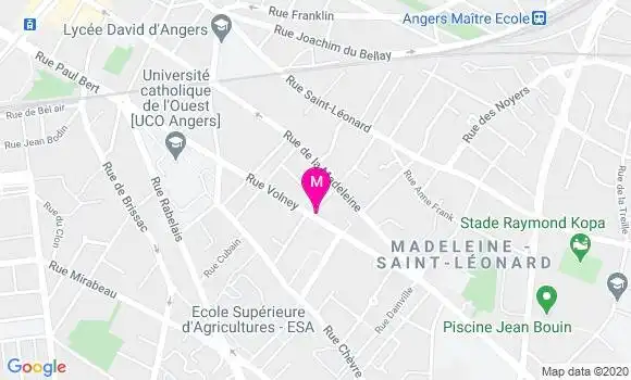 Localisation Dr Eric Boudaud