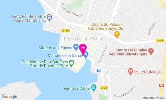Localisation Dr Fred Bathilde