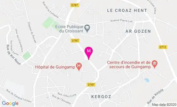 Localisation Dr Dorin Ionesco