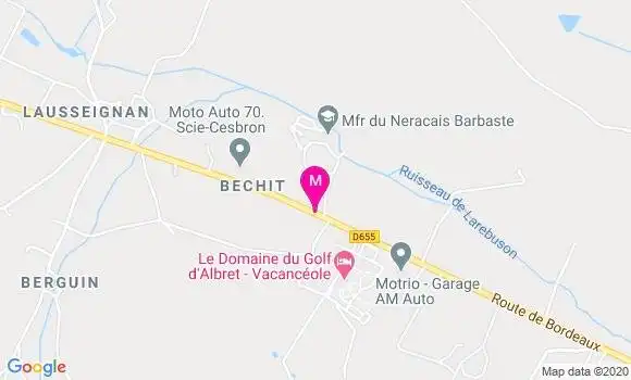Localisation Dr Eric Lesage