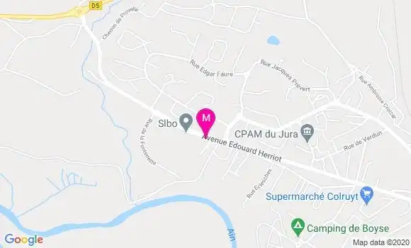 Localisation Dr Philippe Burri