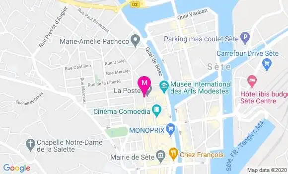 Localisation Dr Thierry Yague