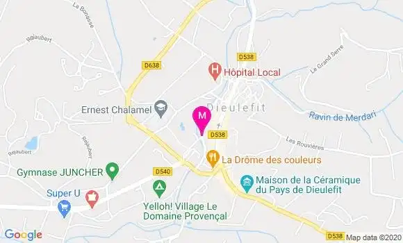Localisation Dr Frédéric Vié