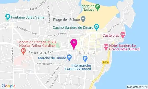 Localisation Dr Pascal Blouin