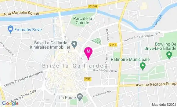 Localisation Dr Virginie Wolff