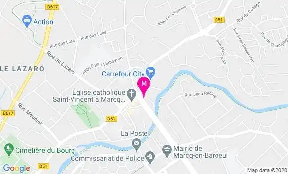 Localisation Dr Thierry Jacquemart