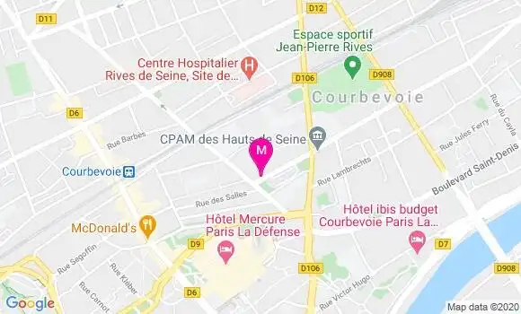 Localisation Dr Jean Eric Autegarden