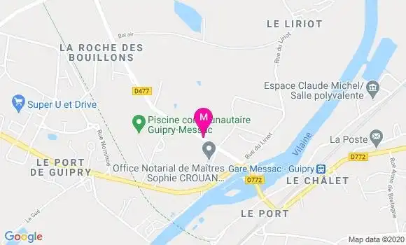 Localisation Dr Bertrand Etienne
