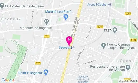 Localisation Dr Alain Perrin