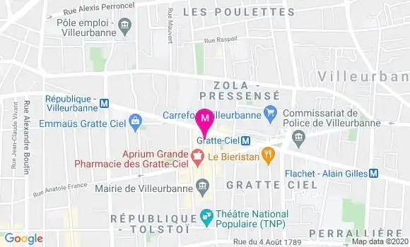 Localisation Dr Florian Dubois