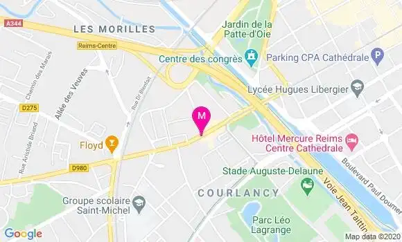Localisation Dr Jean Louis Coche