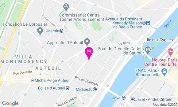 Localisation Dr Alain Tamborini