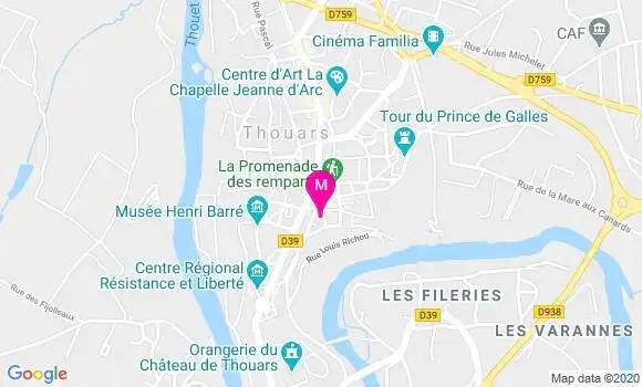 Localisation Dr Eric Braud