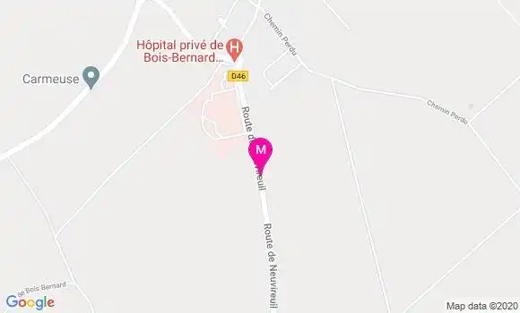 Localisation Dr Jacques Paillard