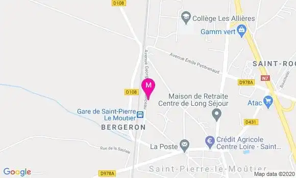 Localisation Dr Claude Jousseaume
