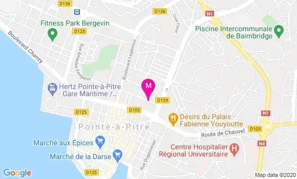 Localisation Dr Jacques Bangou