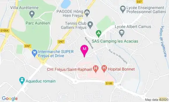 Localisation Dr Guillaume Loubet