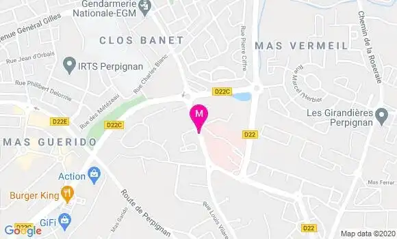 Localisation Dr Renaud Verplanck