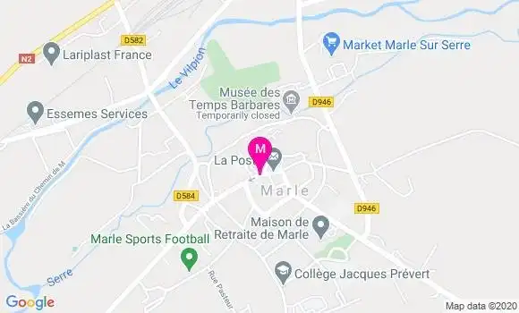 Localisation Dr Hervé Bernardeau