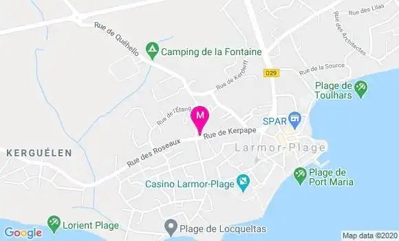 Localisation Dr Ronan Le Roux