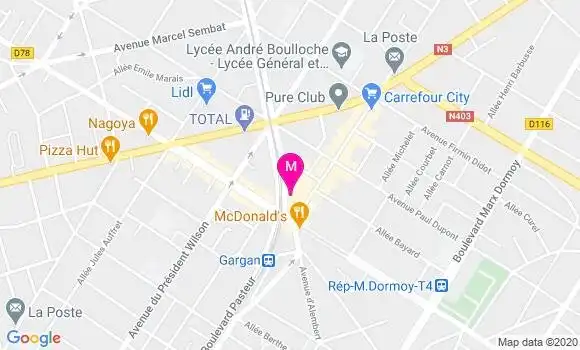 Localisation Dr Philippe Majorel