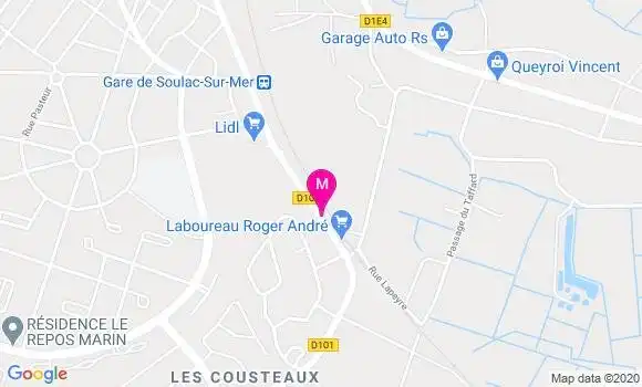 Localisation Dr Bruno Pometan