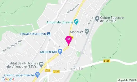 Localisation Dr Philippe Poulain