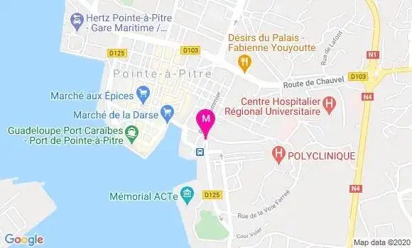 Localisation Dr Lucien Landre