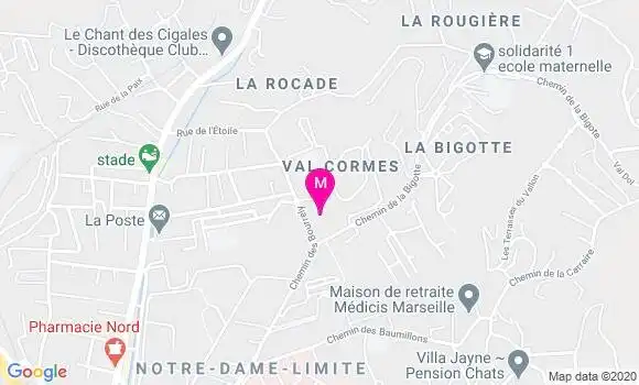 Localisation Dr Michel Gangi
