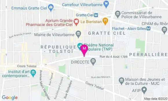 Localisation Dr Octave Migneco