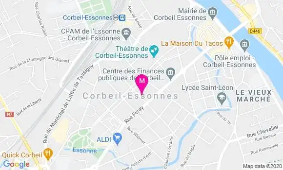 Localisation Dr Nicolas Galland