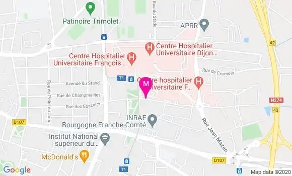 Localisation Dr Christophe Boichot